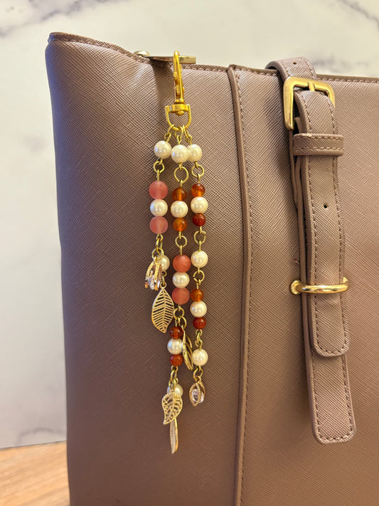 Dazzled Leaf - Purse Charm