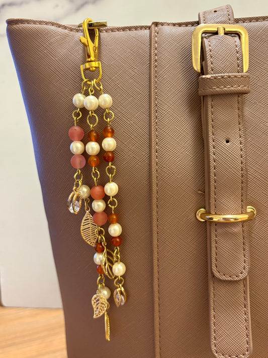 Dazzled Leaf - Purse Charm